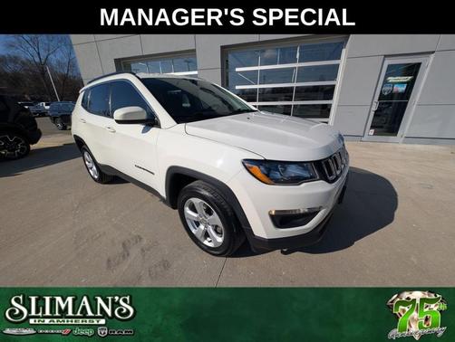 White Clearcoat 2019 Jeep Compass Latitude
