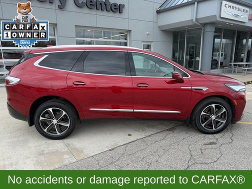 Cherry Red Tintcoat 2022 Buick Enclave Essence