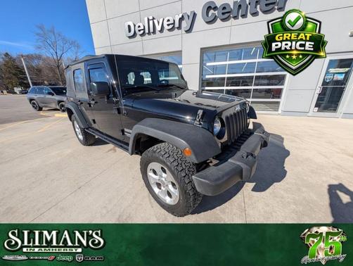 Black Clearcoat 2016 Jeep Wrangler Unlimited Sport
