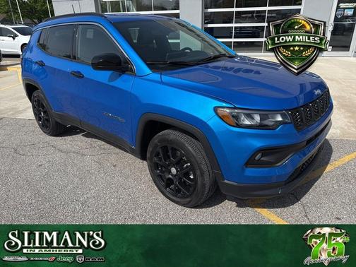 Hydro Blue Pearlcoat 2024 Jeep Compass Latitude Lux