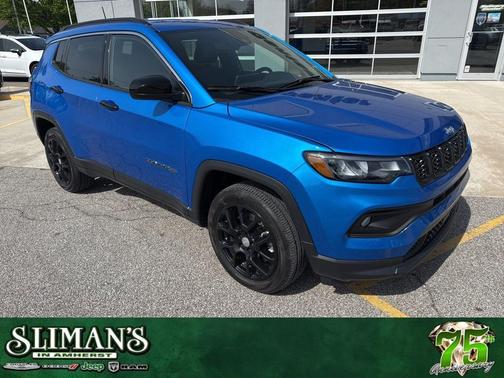 Hydro Blue Pearlcoat 2024 Jeep Compass Latitude Lux