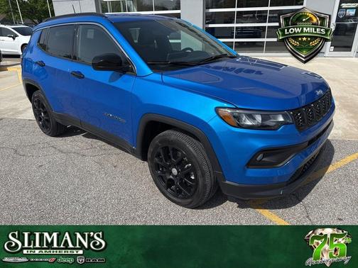 Hydro Blue Pearlcoat 2024 Jeep Compass Latitude Lux