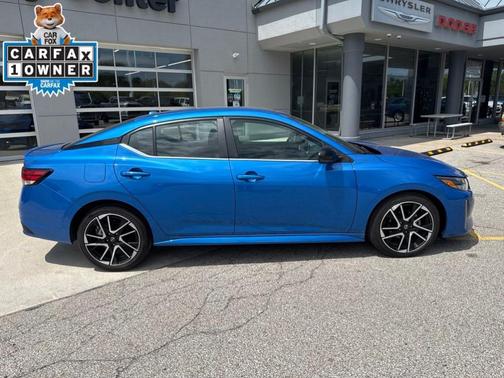 Electric Blue Metallic 2025 Nissan Sentra SR