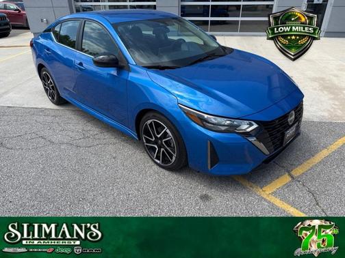 Electric Blue Metallic 2025 Nissan Sentra SR