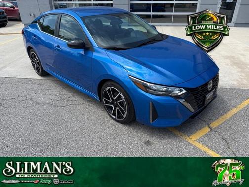Electric Blue Metallic 2025 Nissan Sentra SR