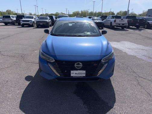Electric Blue Metallic 2025 Nissan Sentra SR