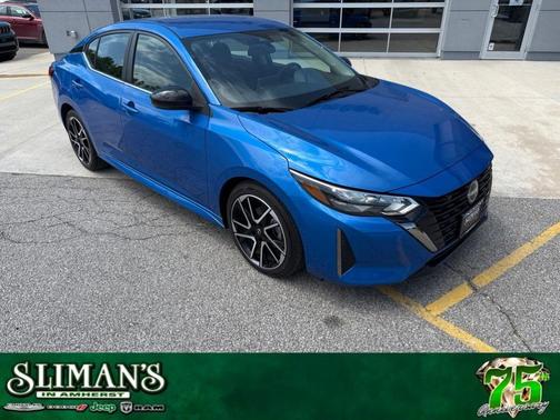 Electric Blue Metallic 2025 Nissan Sentra SR