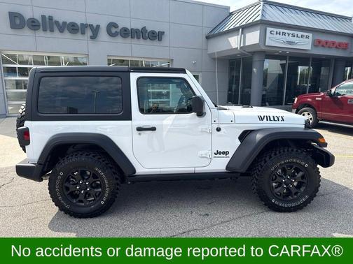Bright White Clearcoat 2023 Jeep Wrangler Sport