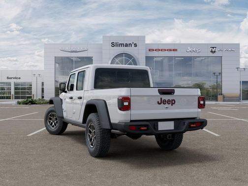 Bright White 2026 Jeep Gladiator Rubicon