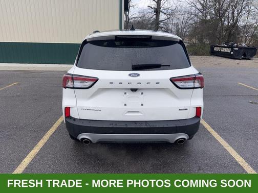 Star White 2022 Ford Escape Titanium Hybrid