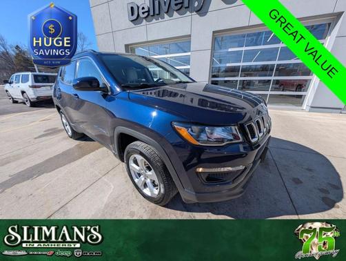 Jazz Blue Pearlcoat 2019 Jeep Compass Latitude
