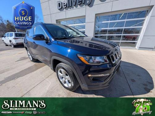 Jazz Blue Pearlcoat 2019 Jeep Compass Latitude