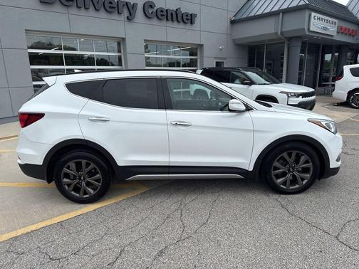 Frost White Pearl 2017 Hyundai Santa Fe Sport 2.0L Turbo Ultimate