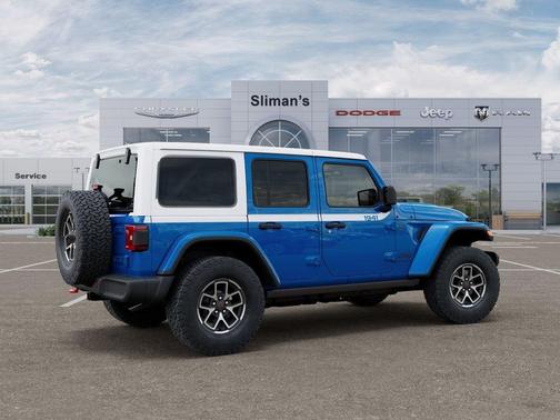Hydro Blue Pearlcoat 2026 Jeep Wrangler Rubicon