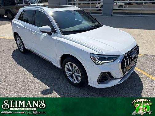 Arkona White 2024 Audi Q3 45 S line Premium