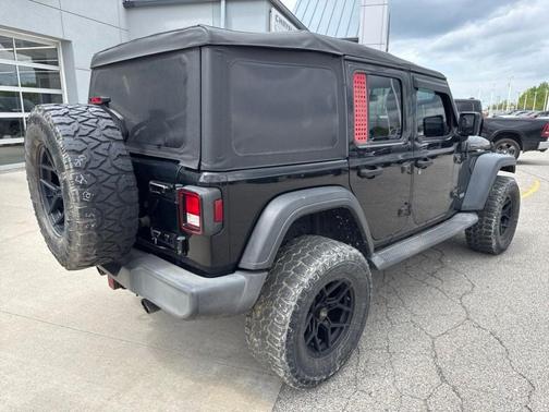 Black Clearcoat 2018 Jeep Wrangler Unlimited Sport