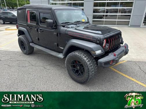 Black Clearcoat 2018 Jeep Wrangler Unlimited Sport