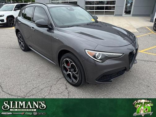 Vesuvio Gray Metallic 2022 Alfa Romeo Stelvio Veloce