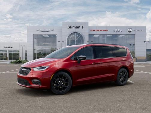 Red 2026 Chrysler Pacifica Select