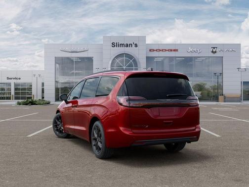 Red 2026 Chrysler Pacifica Select