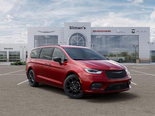 Red 2026 Chrysler Pacifica Select