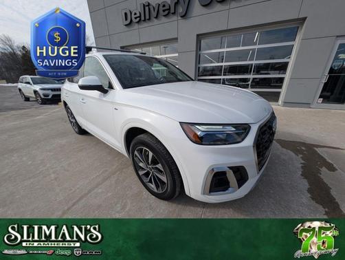 Ibis White 2023 Audi Q5 45 S line quattro Premium