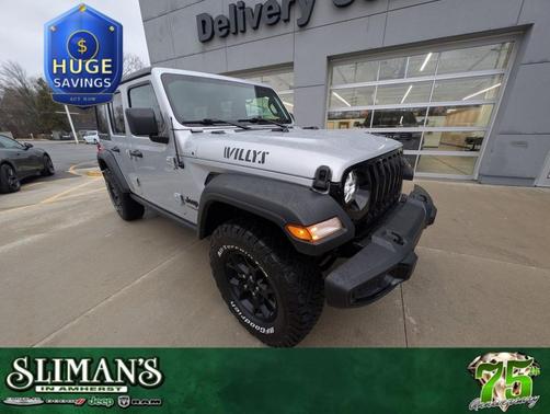 Silver Zynith Clearcoat 2022 Jeep Wrangler Unlimited Sport