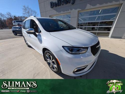 Bright White 2026 Chrysler Pacifica Pinnacle