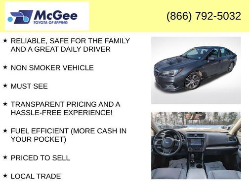 2018 Subaru Legacy Limited