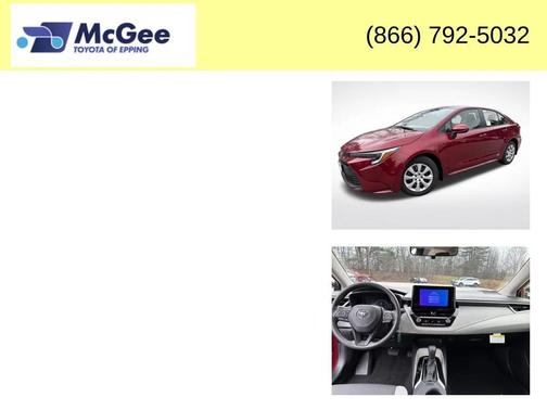 2026 Toyota Corolla LE