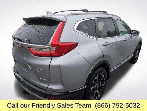 White Diamond Pearl 2018 Honda CR-V Touring