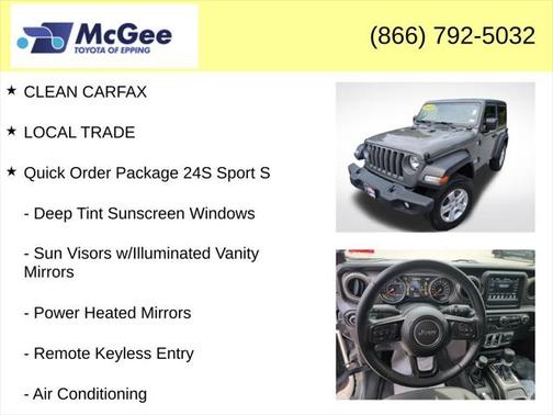 2020 Jeep Wrangler Sport S