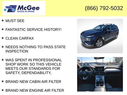 2021 Hyundai SANTA FE SEL 2.4