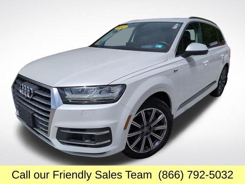 White Crystal 2017 Audi Q7 3.0T Prestige