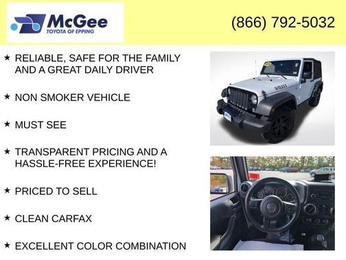 2016 Jeep Wrangler Willys Wheeler