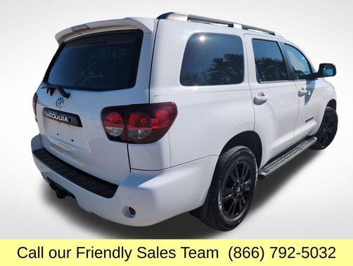 Super White 2018 Toyota Sequoia TRD Sport
