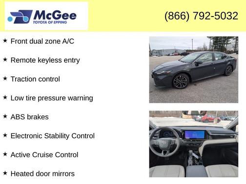 2025 Toyota Camry XLE