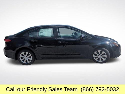 Midnight Black Metallic 2026 Toyota Corolla LE
