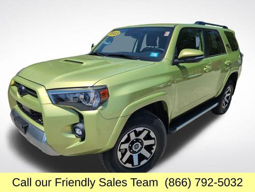 Lime Rush 2023 Toyota 4Runner TRD Off Road Premium