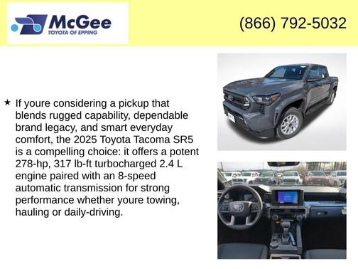 2025 Toyota Tacoma SR5