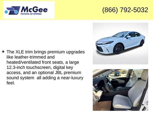 2026 Toyota Camry XLE