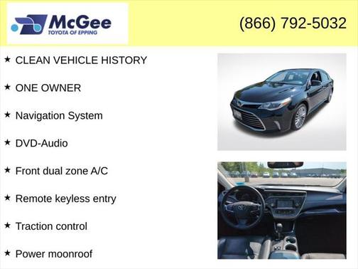 2018 Toyota Avalon Limited