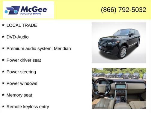 2017 Land Rover Range Rover 3.0L Supercharged HSE