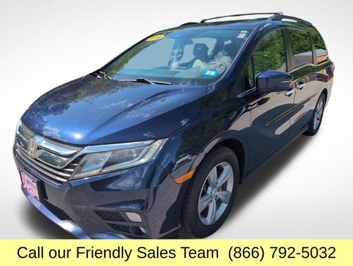 Obsidian Blue Pearl 2018 Honda Odyssey EX-L