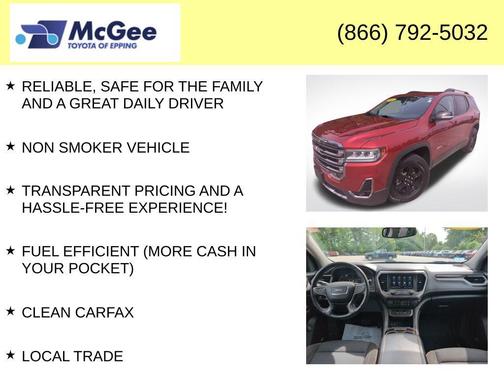Cayenne Red Tintcoat 2021 GMC Acadia AWD AT4