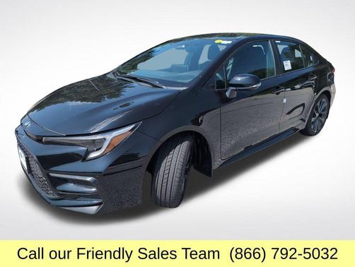 Midnight Black Metallic 2026 Toyota Corolla SE