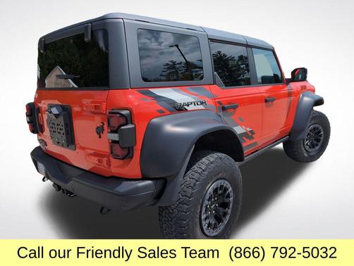 Code Orange 2023 Ford Bronco Raptor