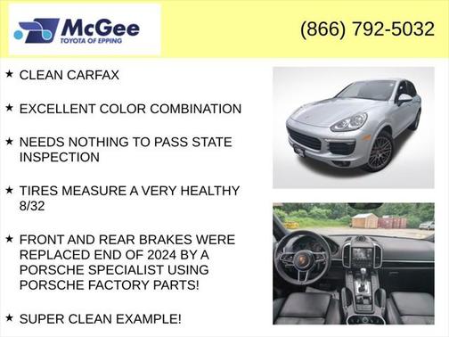 2018 Porsche Cayenne Base