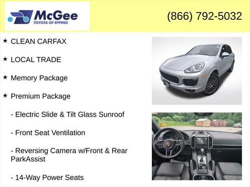 2018 Porsche Cayenne Base
