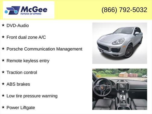 2018 Porsche Cayenne Base